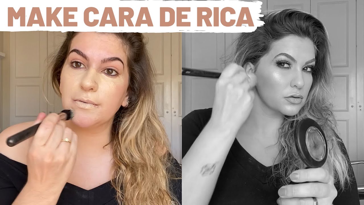 MAKE ILUMINADA INSPIRADA EM JUNIOR MENDES POR ALICE SALAZAR