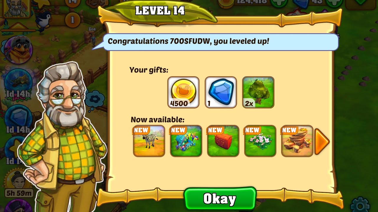 Zoo 2 Animal Park Level 13 gameplay