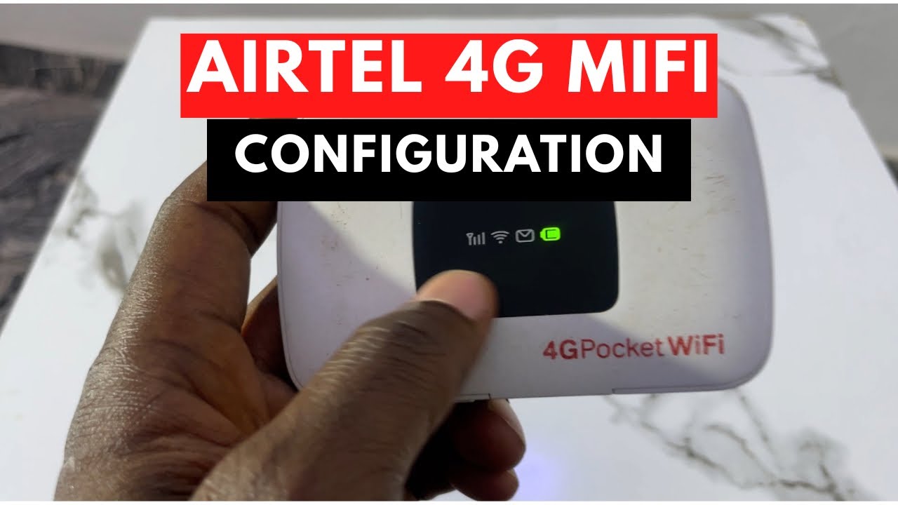 How To Configure Airtel 4G MiFi || Airtel 4G MiFi Configuration And Set-up || Full Tutorial