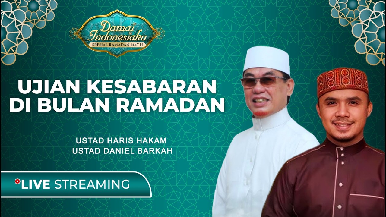 [LIVE] Ujian Kesabaran di Bulan Ramadan | Damai Indonesiaku tvOne