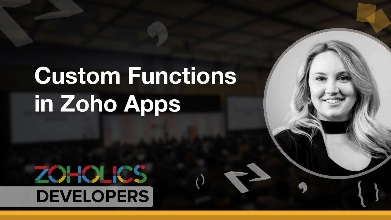 Custom Functions in Zoho Apps - Mandy Cagle