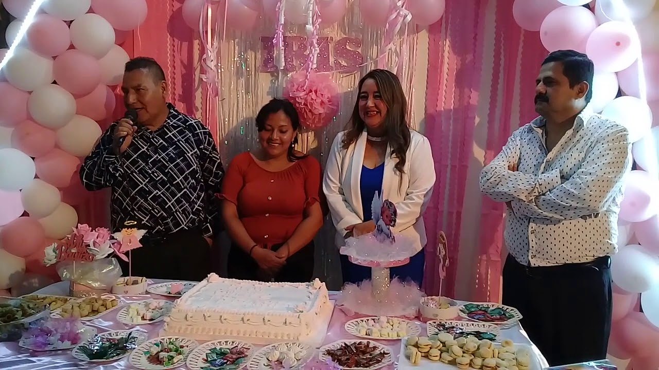 Palabras de Agradecimiento Bautizo de Iris Alejandra Morales Ponce