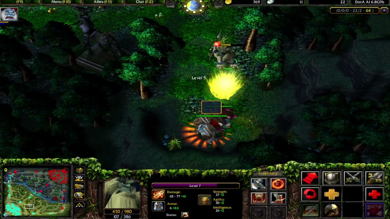 DOTA 6.8G9B Magnus Solo Fountain 932