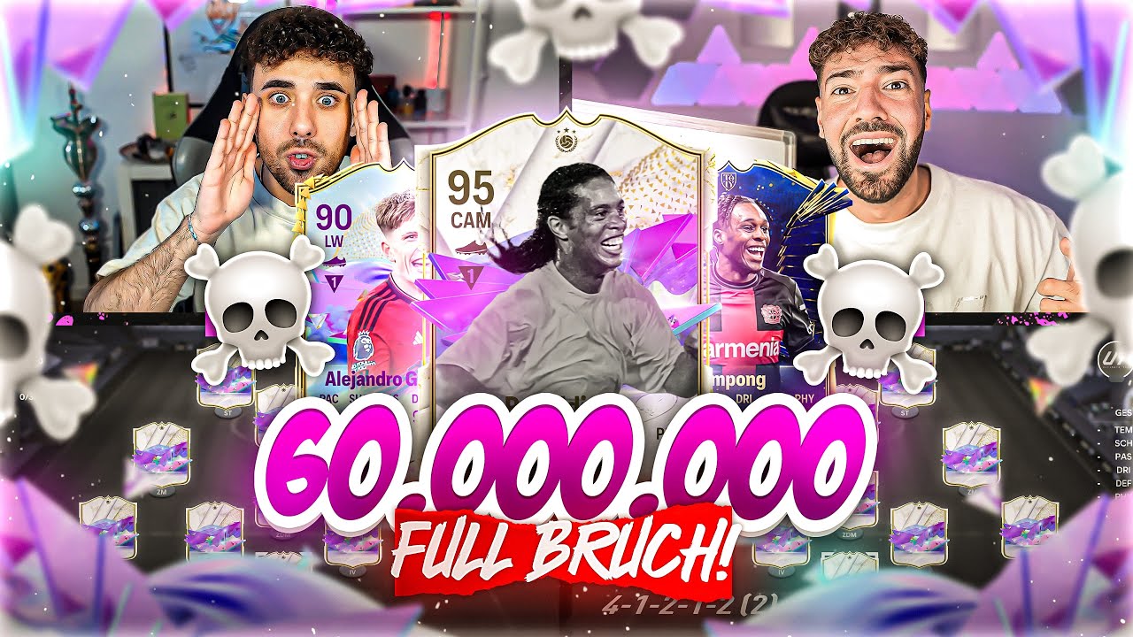 GEBROCHEN🚑🤕 60 MIO COINS SBB vs WAKEZ☠️😱 EA FC 24