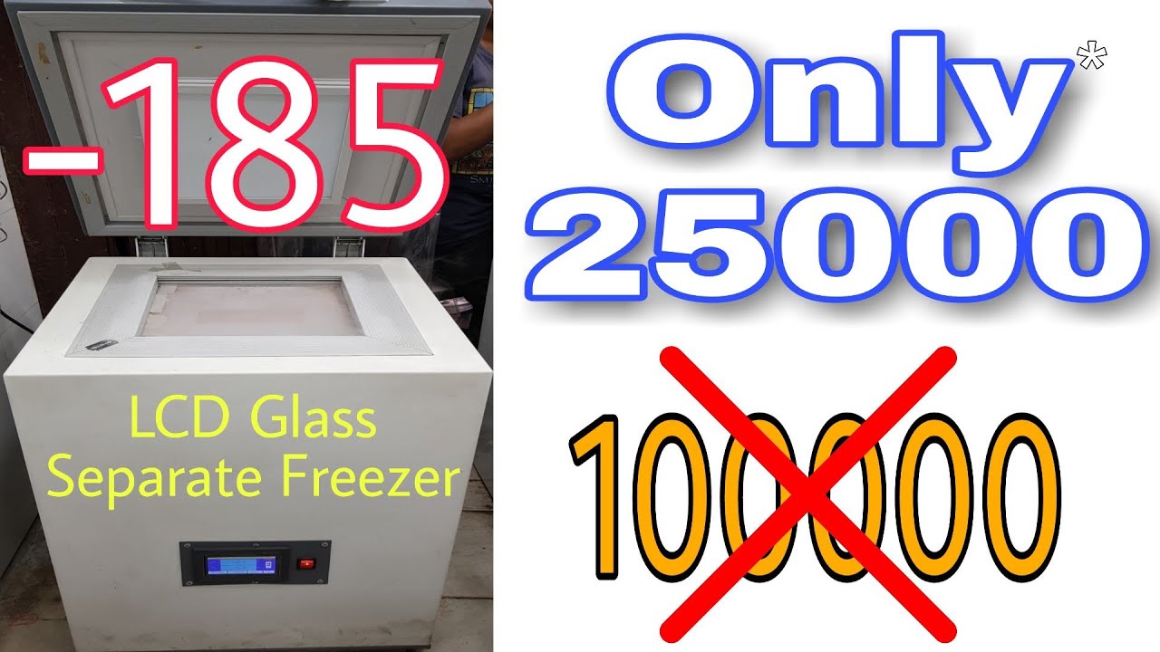 How to LCD Touch glass separate freezer -185°C only 25000 ☆ Mein