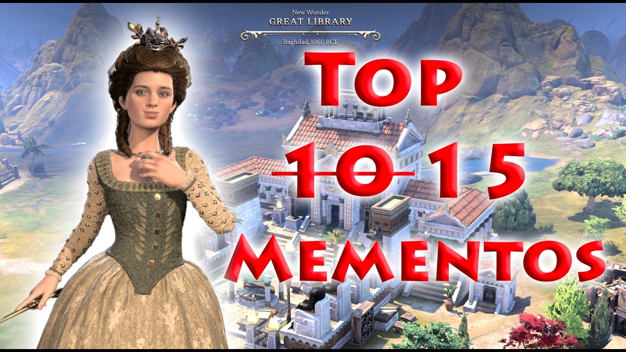 Civ 7's Top 15 Mementos