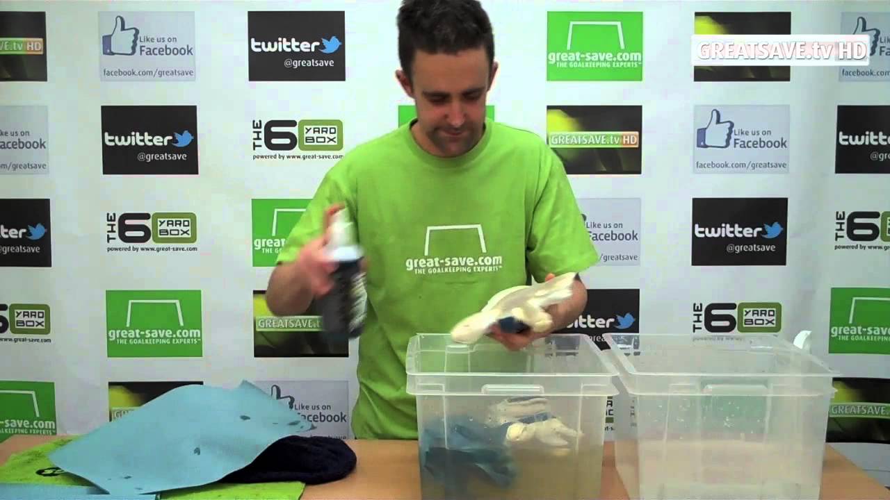 How to wash and care for goalkeeper gloves