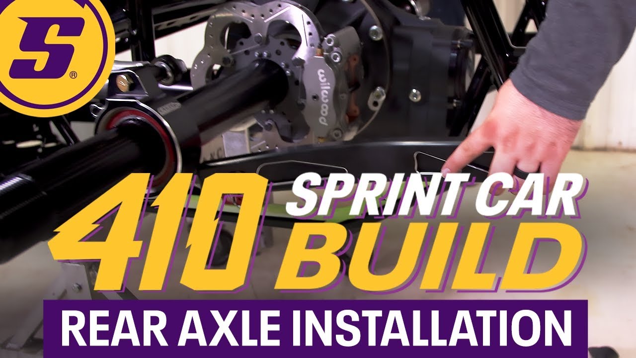 410 Sprint Car Build Ep 06 Установка задней оси