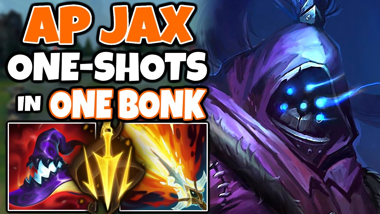 FULL AP JAX can ONE-SHOT with a SINGLE BONK (I killed a 2200 HP Cait in less than 1 second)