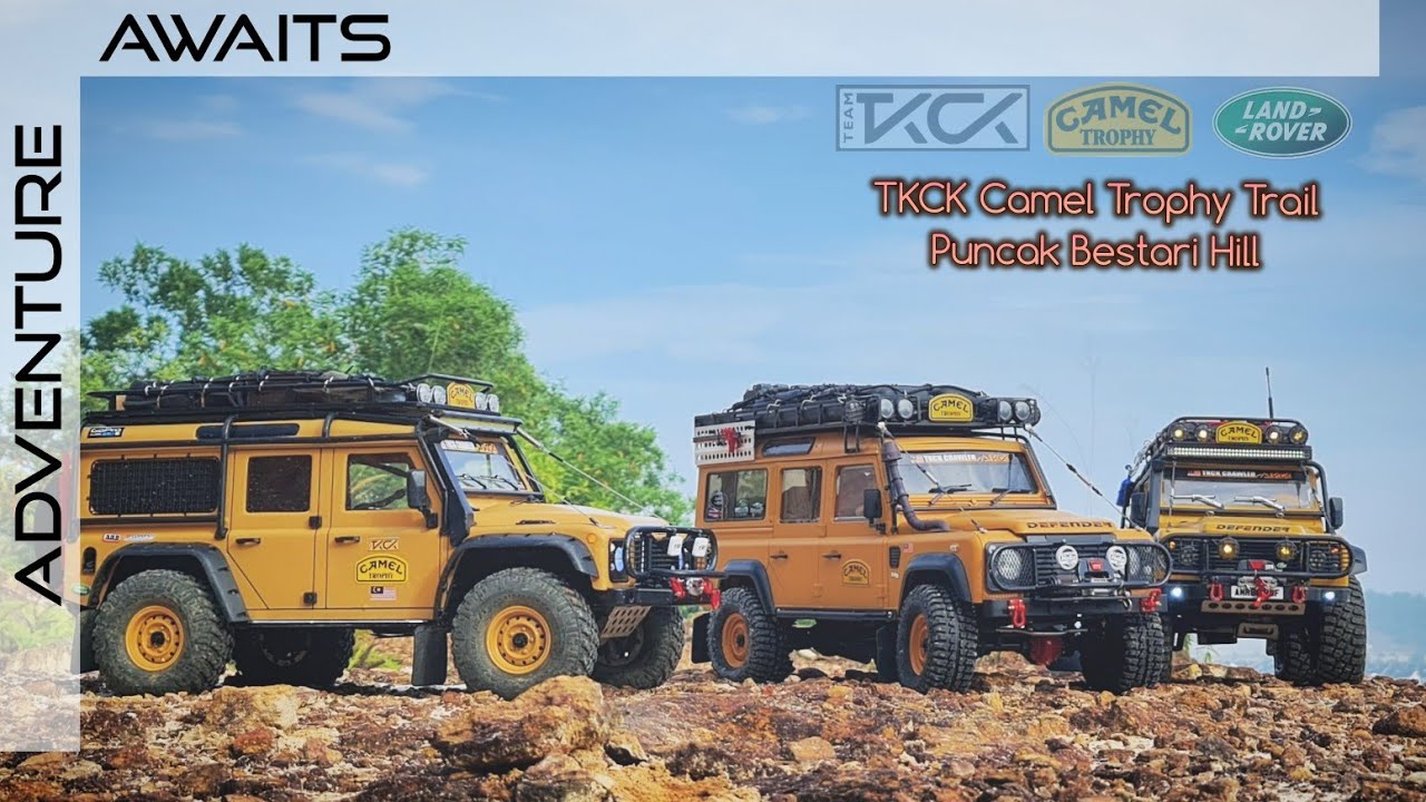 RC 1/10 Scale | Xtra Speed D110, TRX4 Defender | TKCK Camel Trophy Trail at PB Hill | 29052022