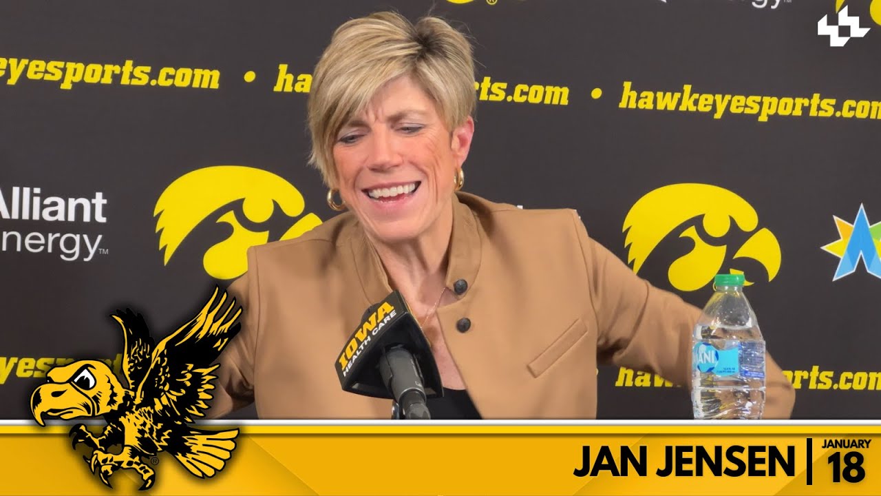 Jan Jensen - Michigan State | Iowa Women's Basketball | Jan. 18