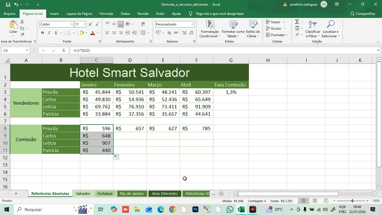 Excel, Power Bi, Power Query, Dashboards e Muito Mais,