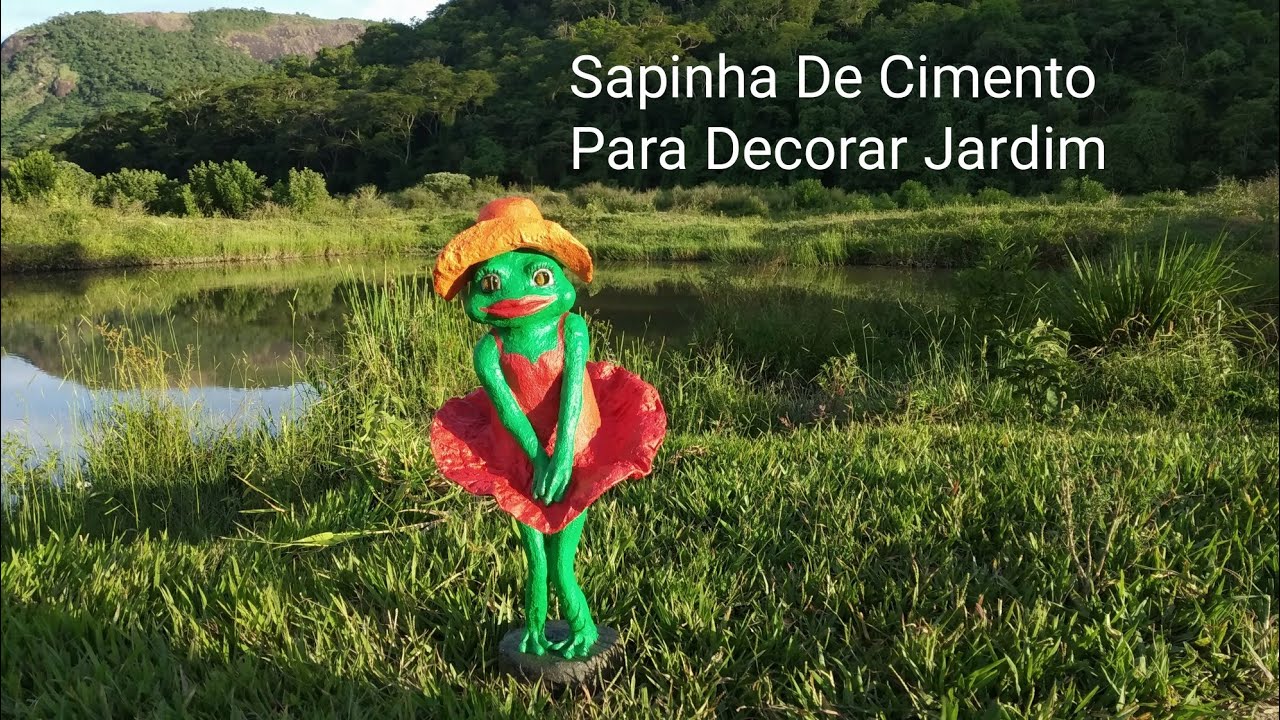 Sapinha Para Decorar Jardim