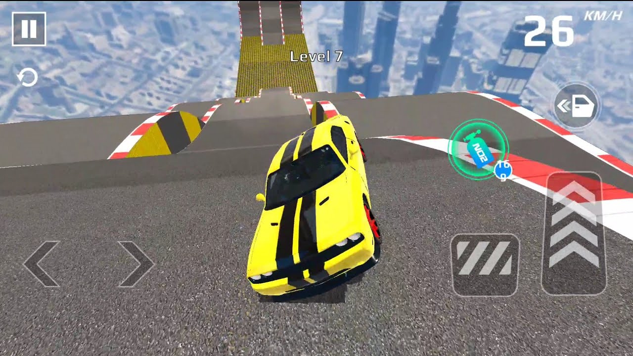 Mega Ramp GT Car Stunt MasterMega Ramp Truck Impossible Sky Ramps! GT Car Stunt Master | Levels 4-7