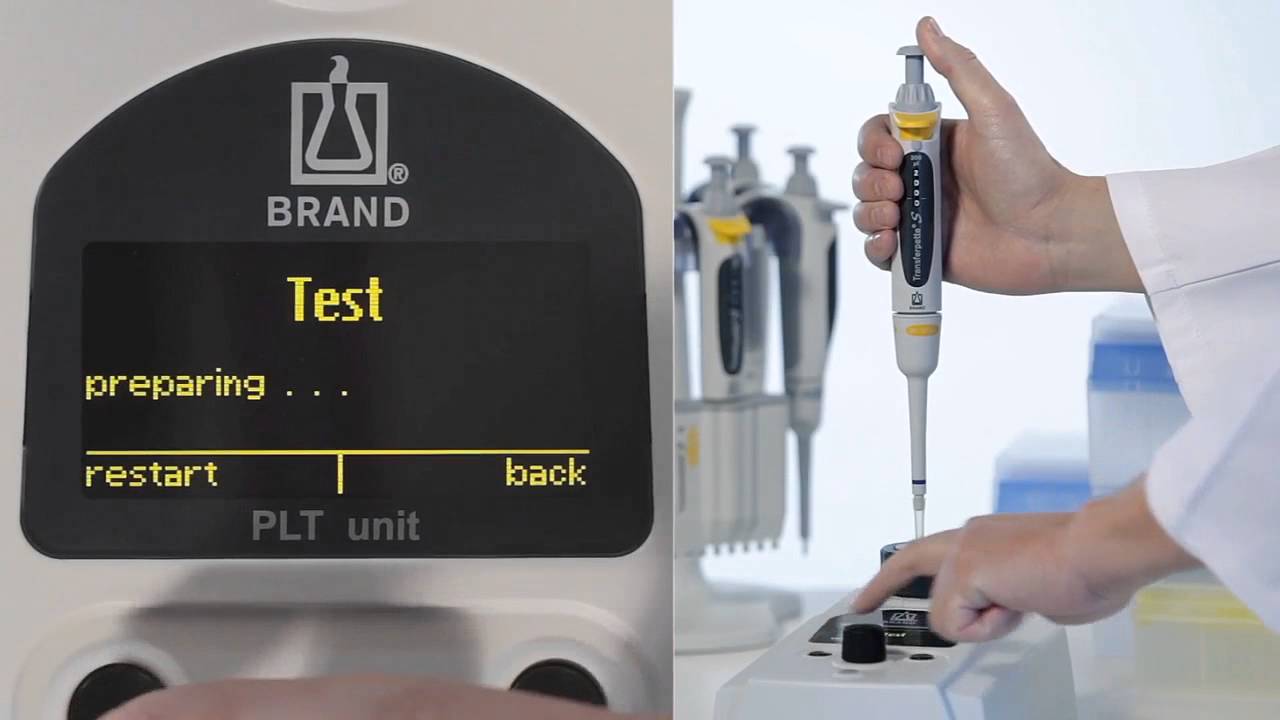 Detect even the smallest leak in your air displacement pipette with the BRAND PLT Unit