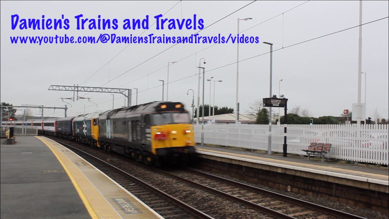Class 50s No. 50008 & 50049 on &ldquo;The East Lancashire Railway&rdquo;, Wellingborough Station, 7th March 2026