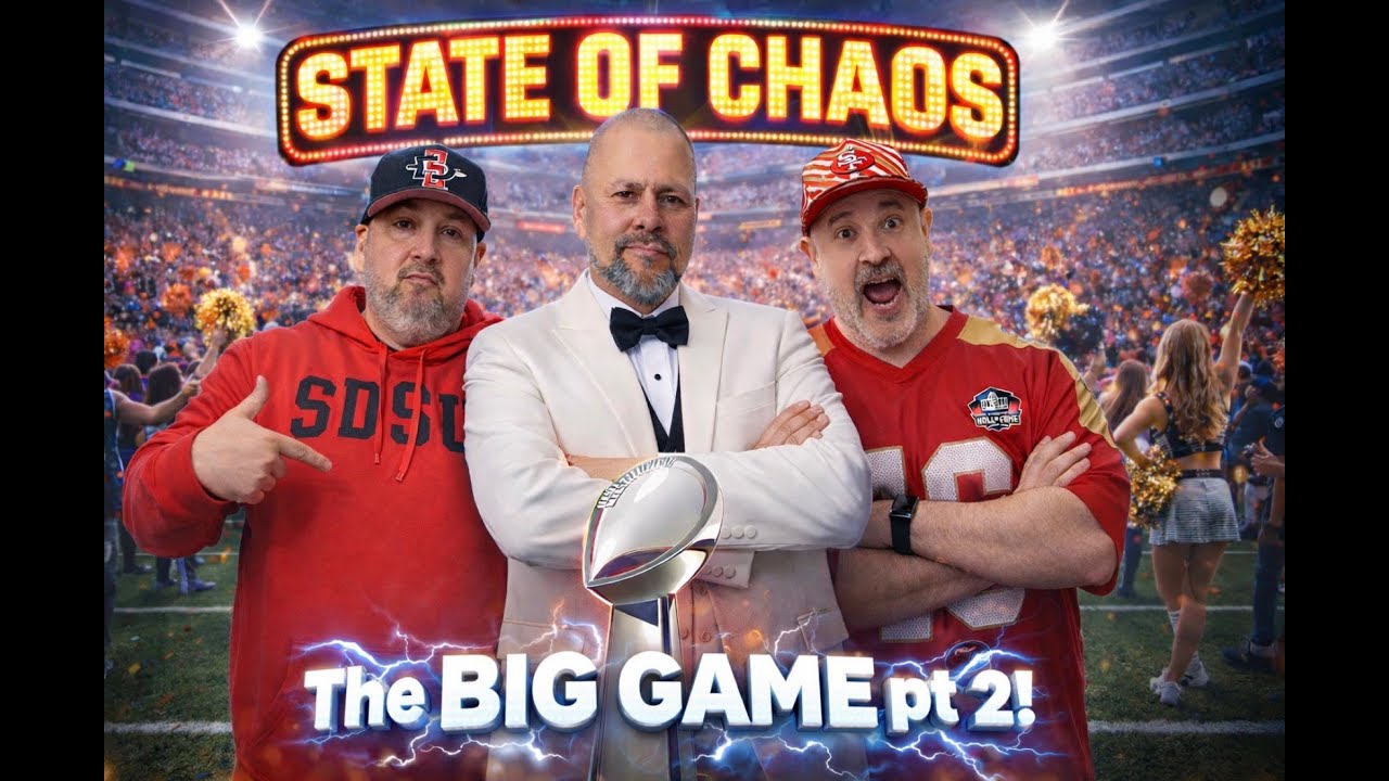 State of Chaos: Wild Big Game Predictions & Reckless Opinions