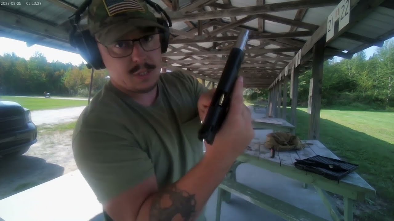Magnum Research 1911G10 Range Day!