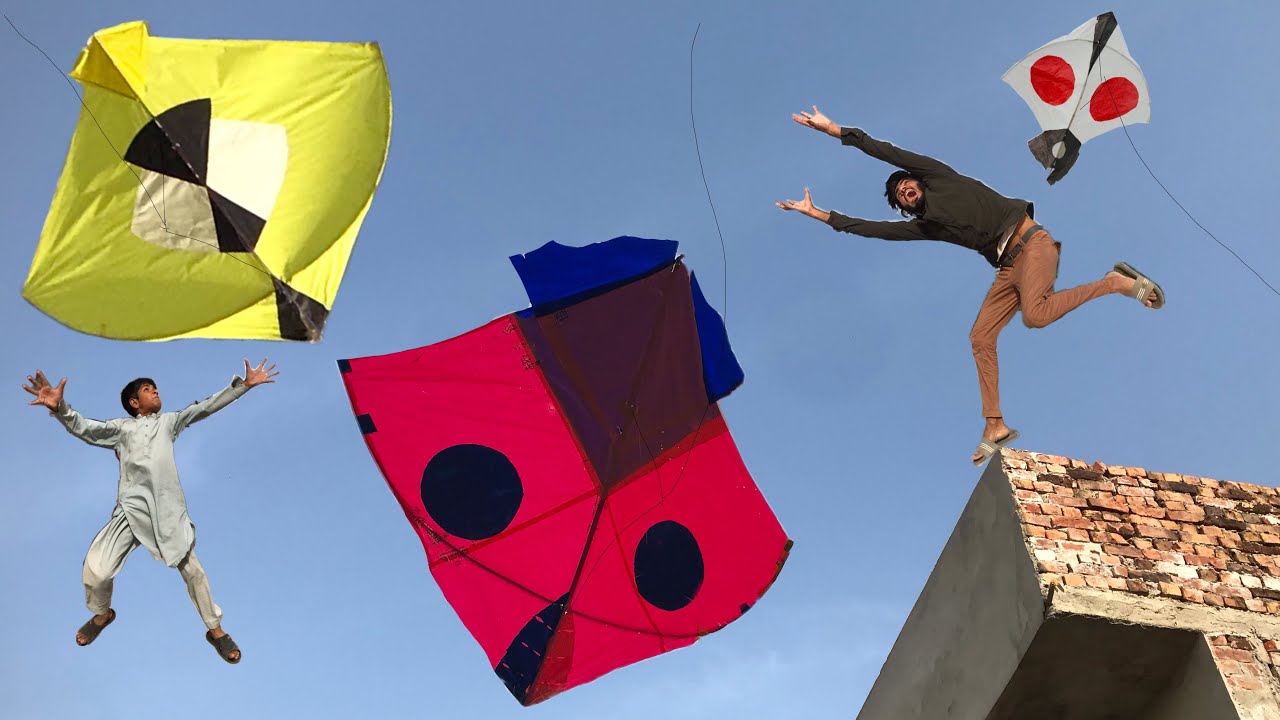 Big Kite Story  Emotional | Big Kite Caught VS Challenge