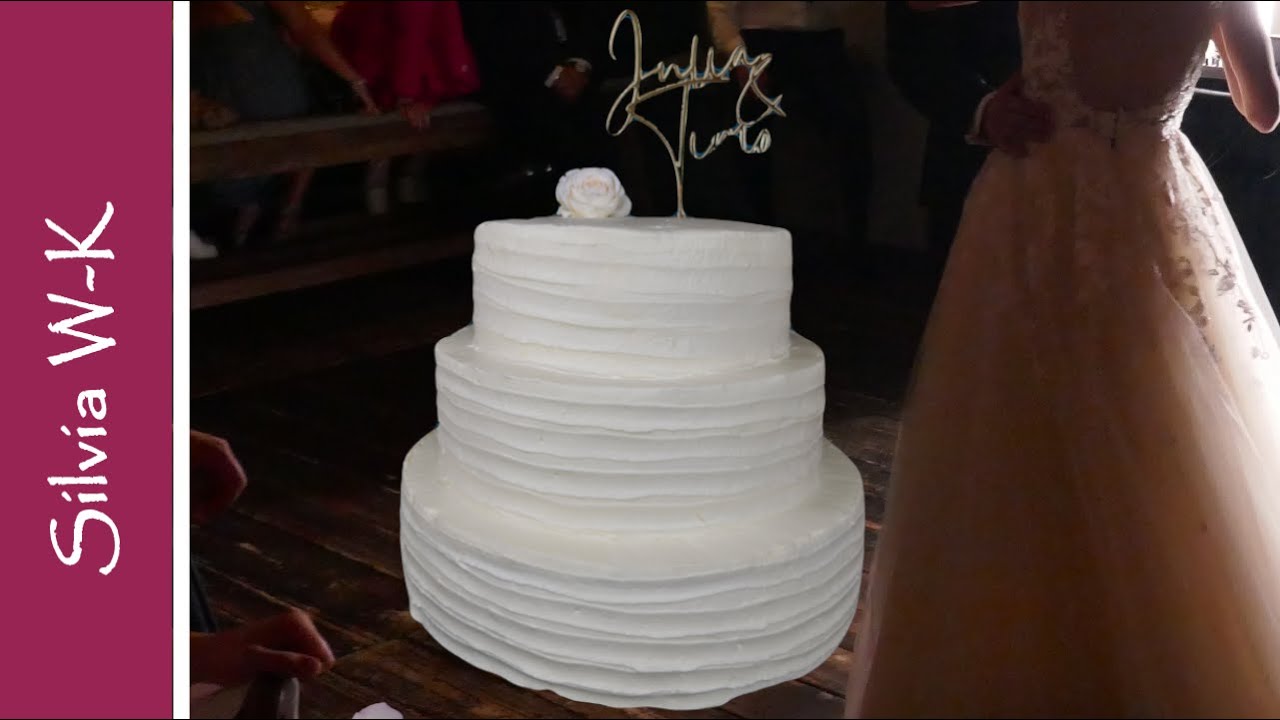 Hochzeitstorte 3-stöckig / Sahnetorten / kein Fondant