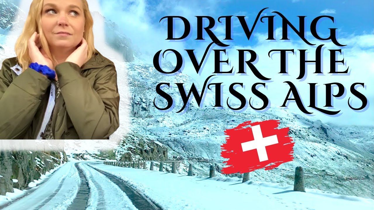 DRIVING OVER THE ALPS INTO ITALY!! SCARY