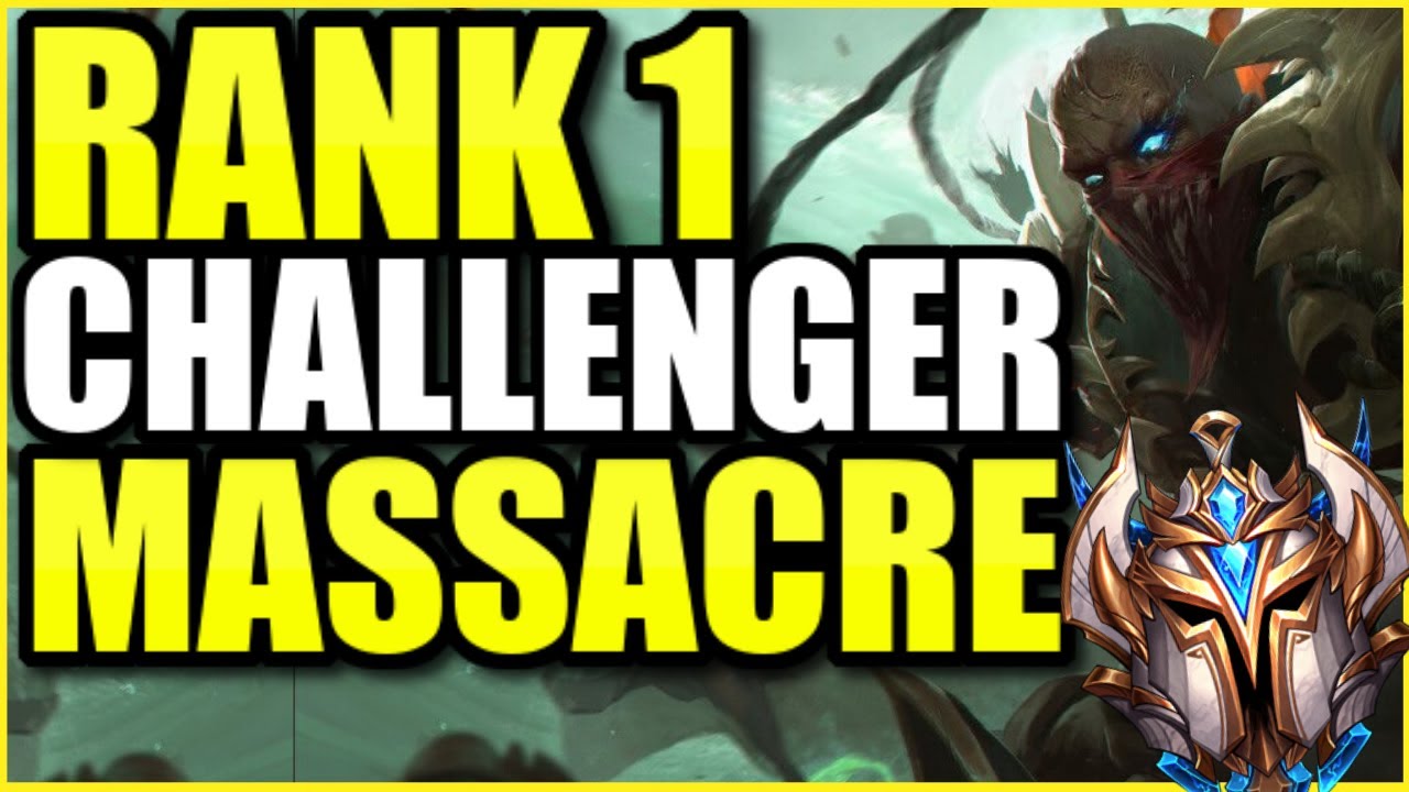 *RANK 1 PYKE* LITERALLY MURDERING CHALLENGER PLAYERS (PYKE MID) - League of Legends