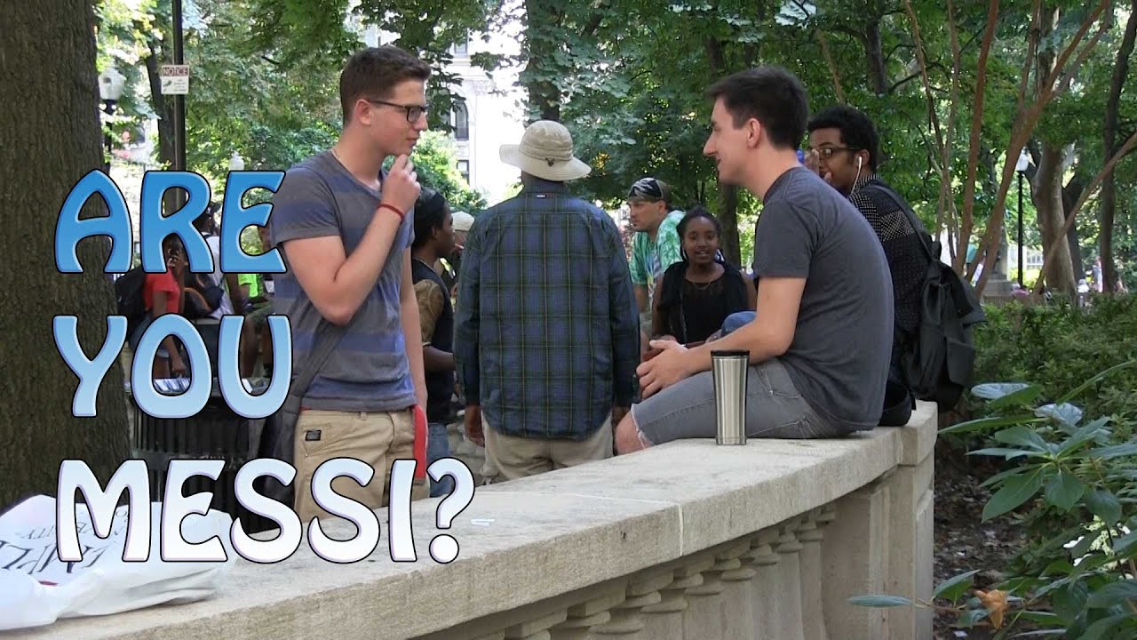 Are You Messi? - LiuTube Prank ft David The German