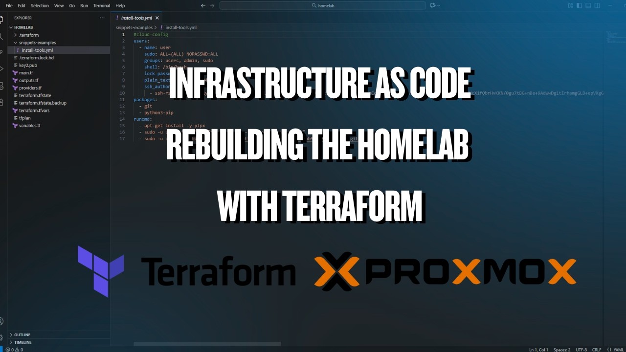Перестраиваю домашнюю лабораторию с помощью Proxmox и Terraform | Автоматизация шаблонов виртуаль...
