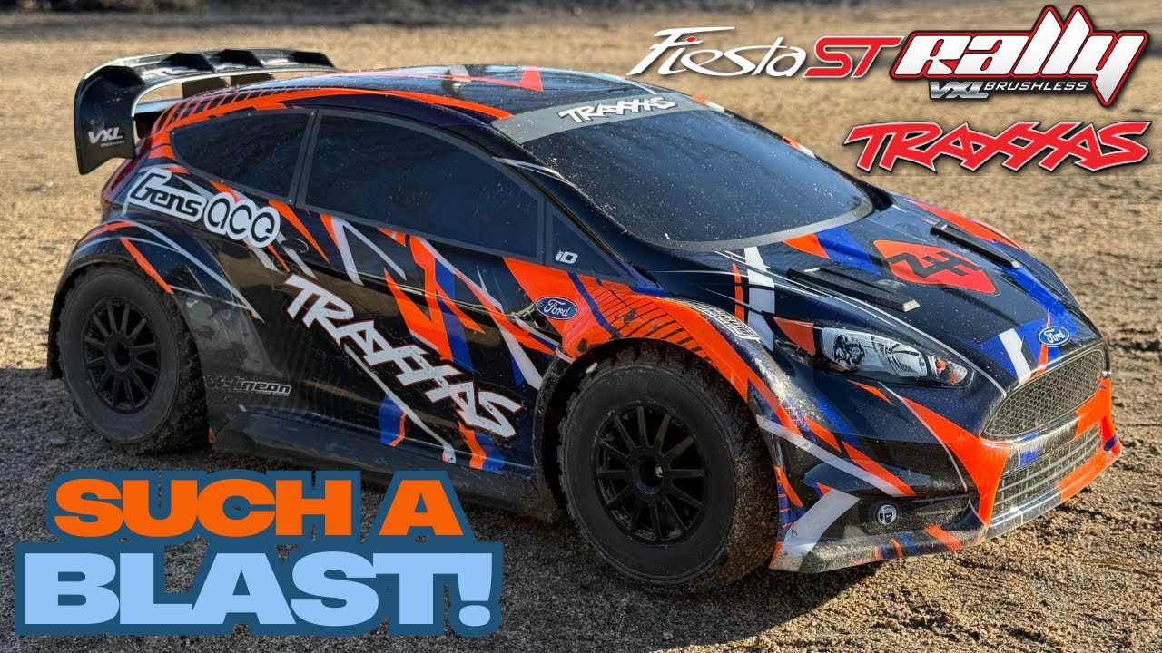 Traxxas Ford Fiesta ST Rally VXL Bash