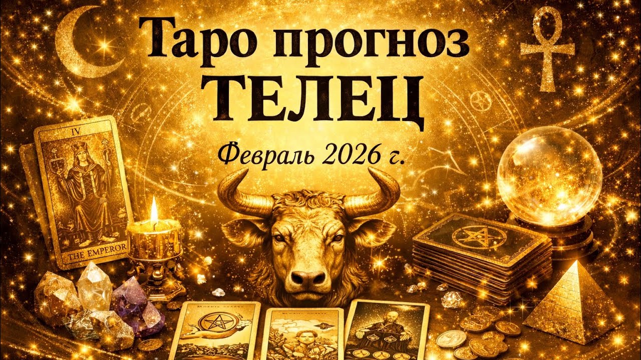 ТЕЛЕЦ - ТАРО ПРОГНОЗ на ФЕВРАЛЬ 2026г.