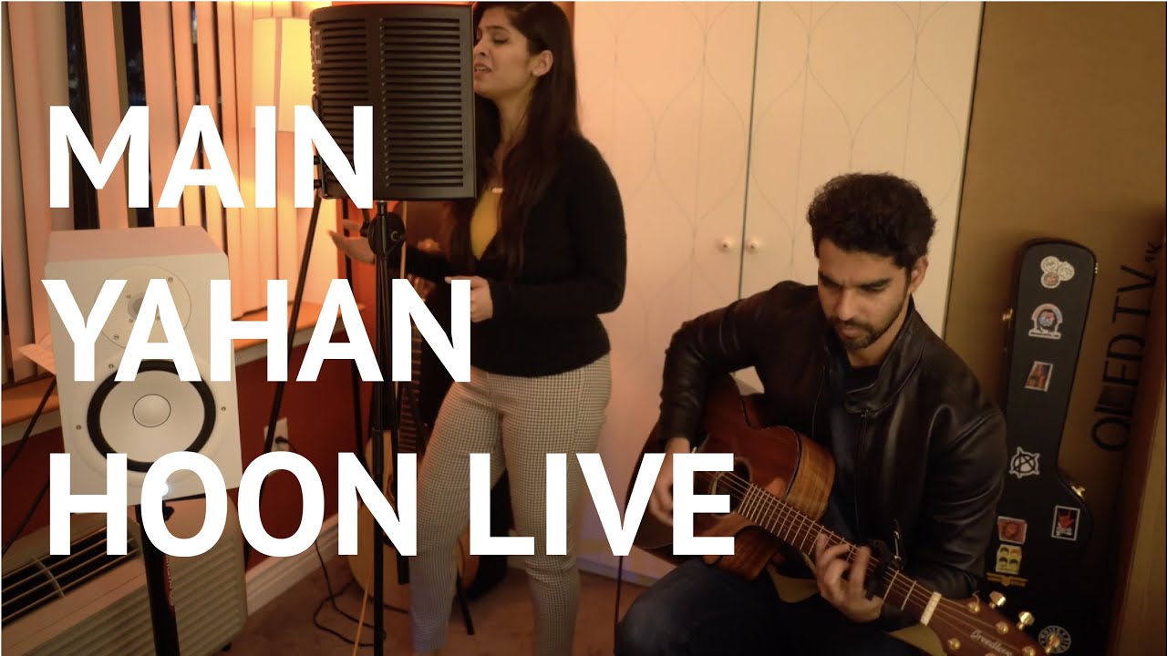 Main Yahan Hoon | Veer Zaara | Live Cover by Apoorva Mudgal