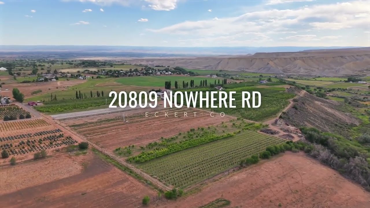 20809 Nowhere Rd, Eckert CO - Orchard Tour - The Christi Reece Group