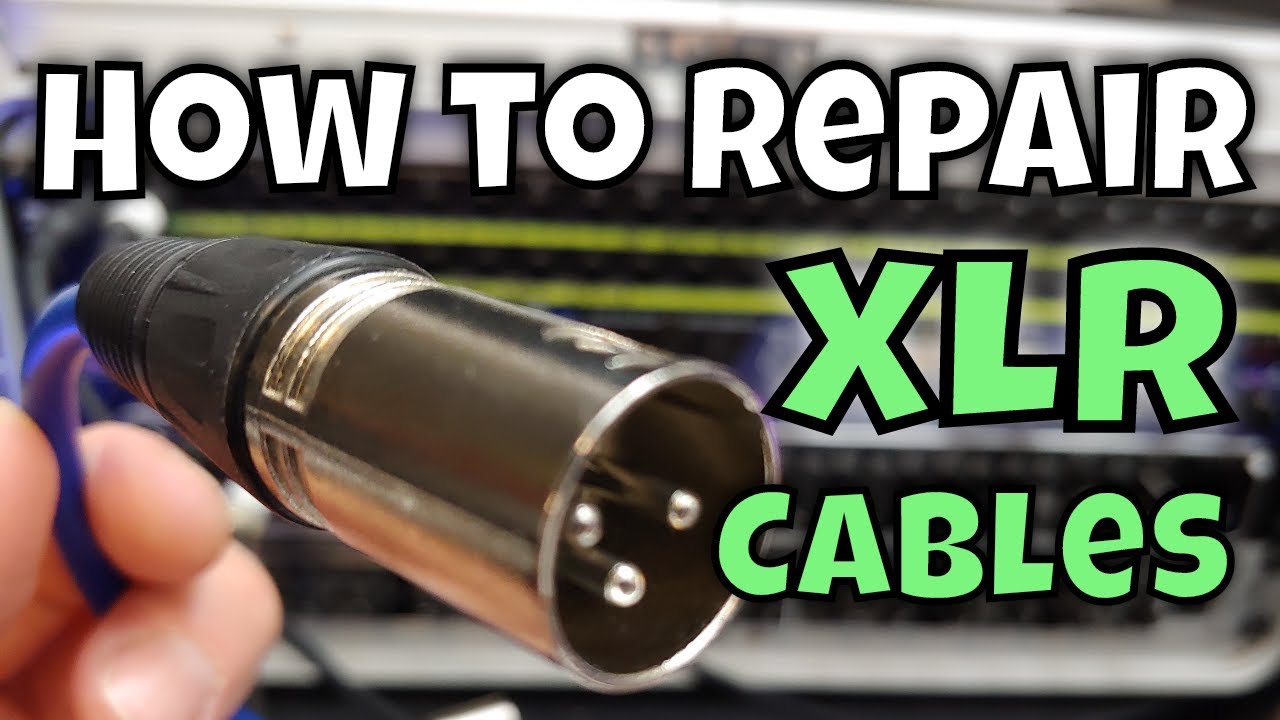 How to Repair an XLR Cable