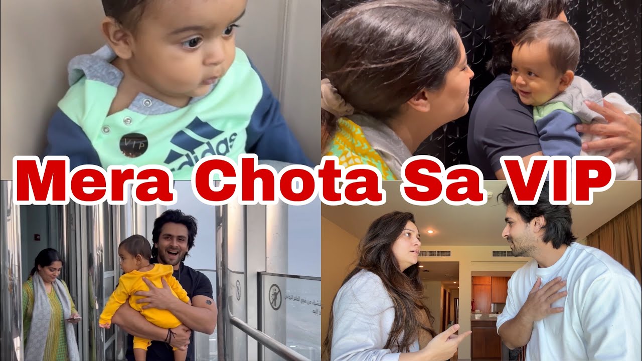 Ruhaan ke sath Bhurj Khalifa | He loved it❤️ |Shoaib Ibrahim | vlog
