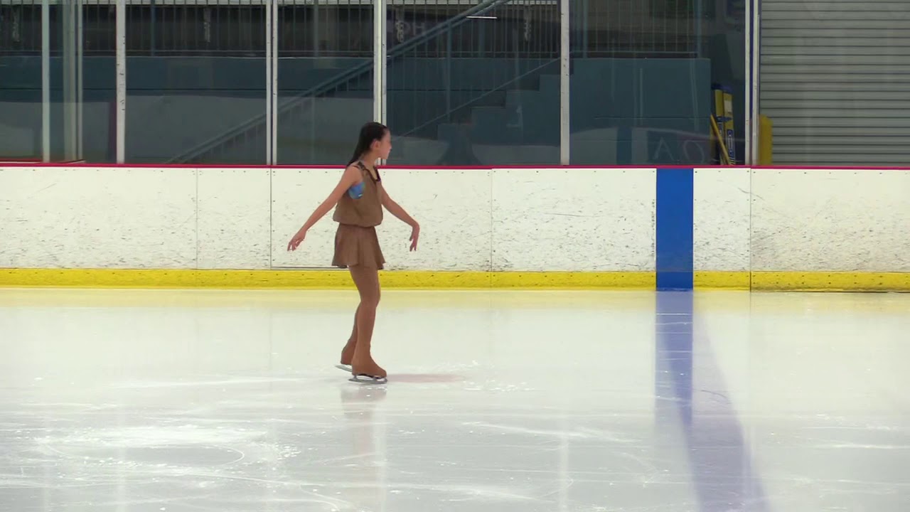 Shirley Chen April Ice Skating Colors of the Wind 2019 Competition in First Place⛸️🥇