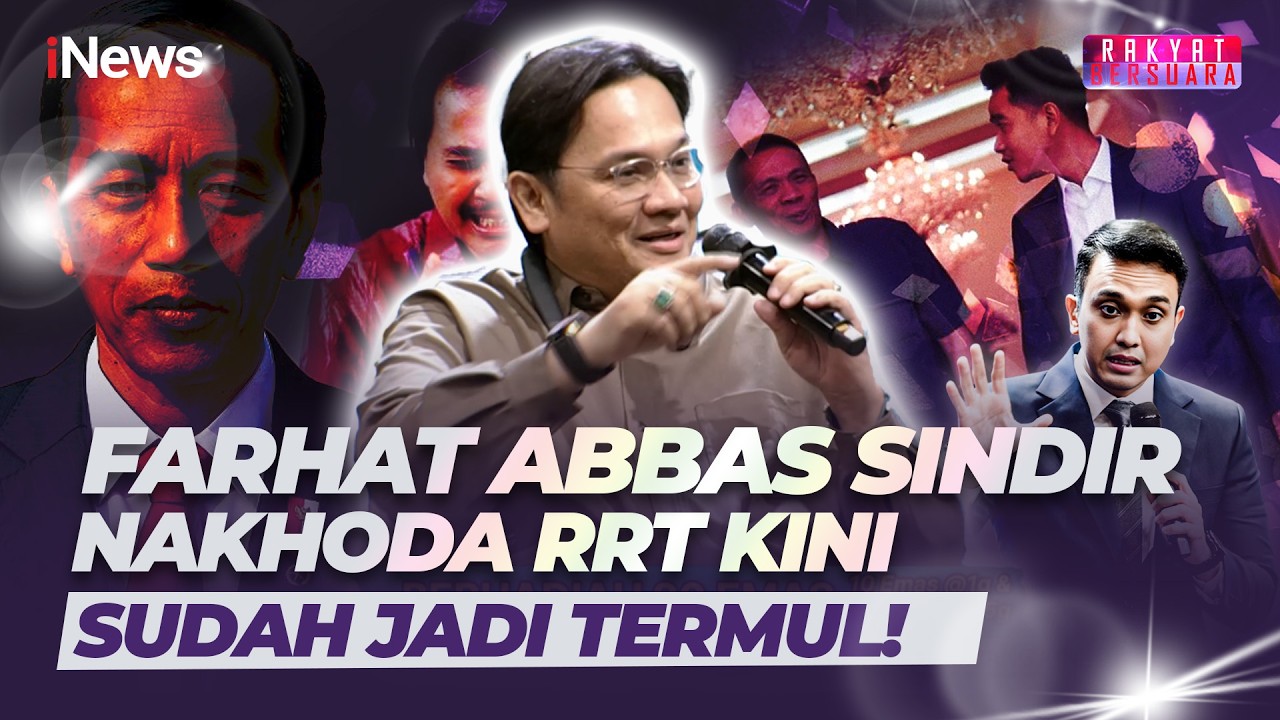 Blak-Blakan! Farhat Abbas Sindir Nakhoda RRT Kini Sudah Jadi Termul | Rakyat Bersuara