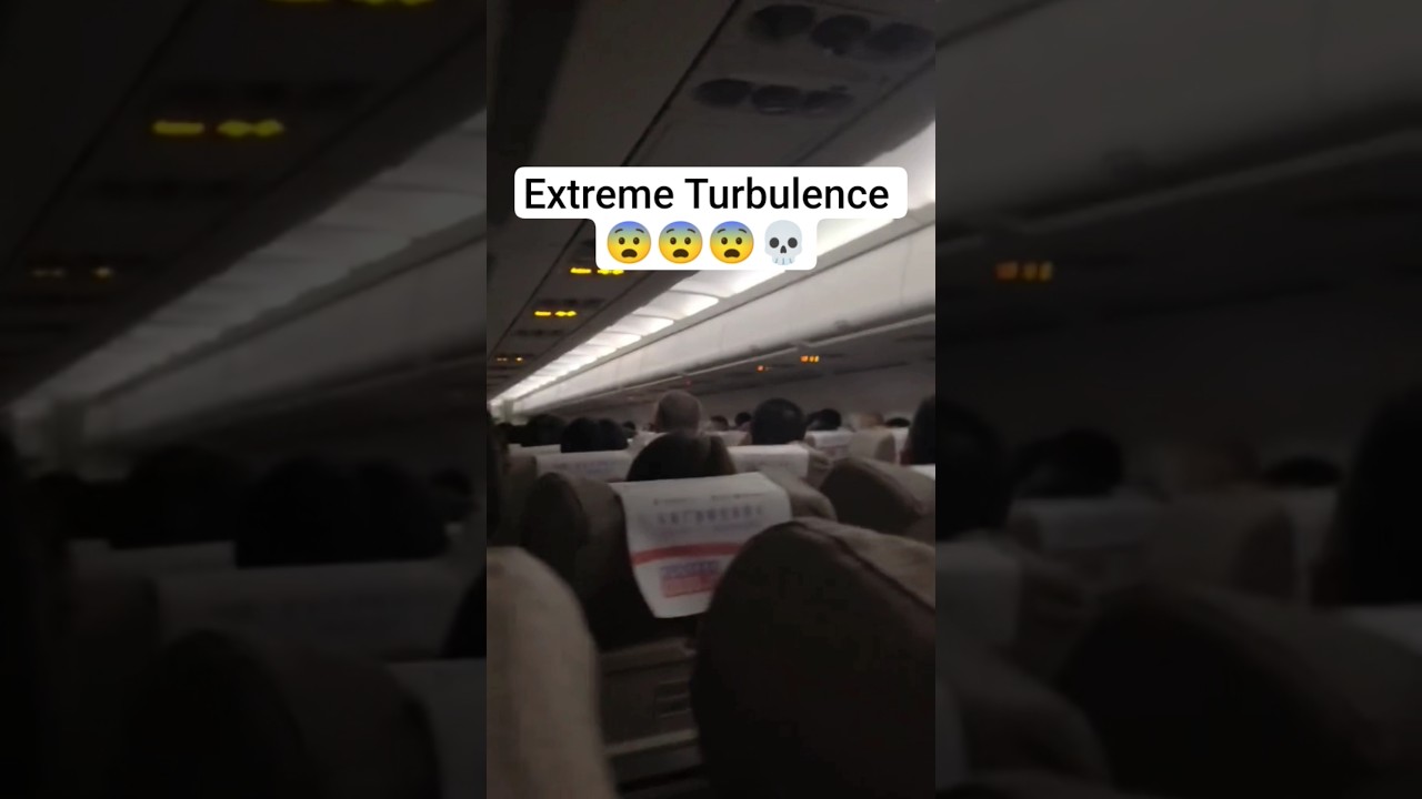 This is What Extreme Turbulence REALLY Feels Like 😨😨 | #turbulence  #flight #dangerous #aviation |