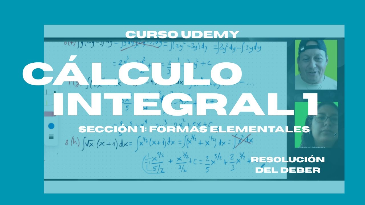 Resolución Deber Sección 1 | Cálculo Integral 1 | Udemy