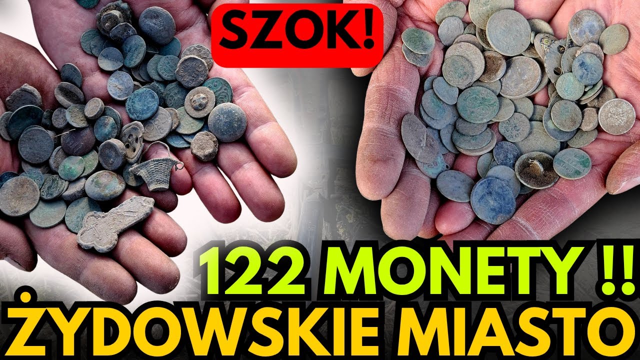 🔴 Wykrywaczami metali szukaliśmy tam, gdzie mieszkali Żydzi !!! ZNALEZISKA TUTAJ IDĄ W SETKI !!!