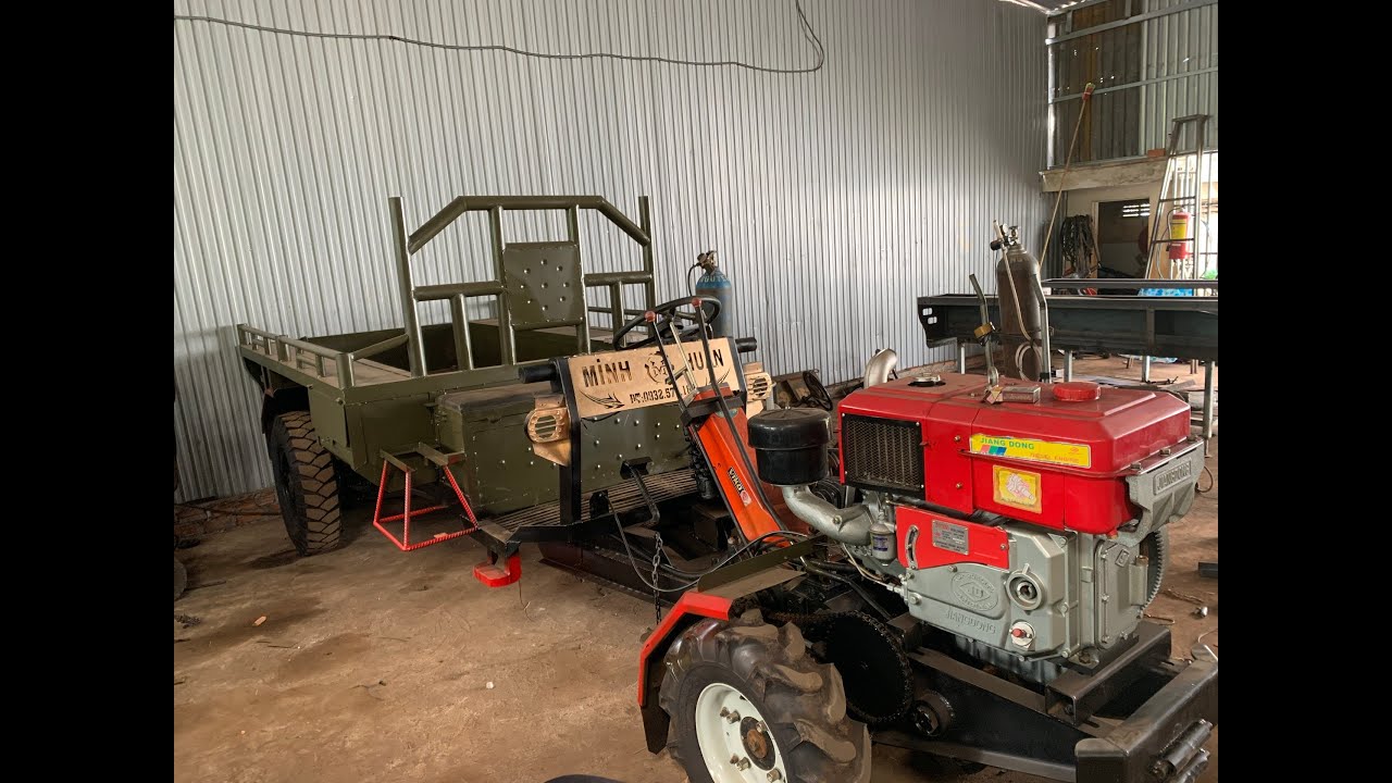 Manufacturing Process: Agricultural vehicles serve life and agriculture very effectively in Vietnam