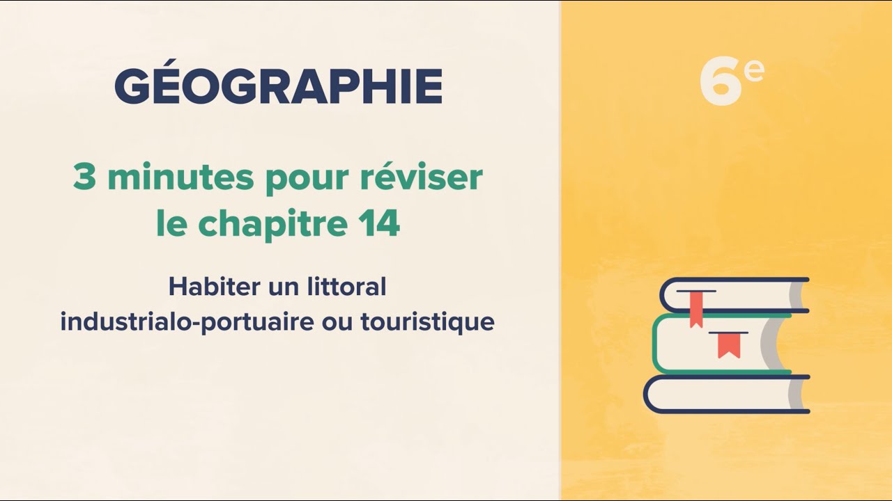Habiter un littoral industrialo-portuaire ou touristique (Géographie 6e)