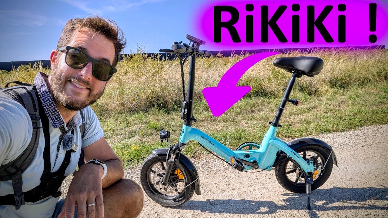 Bodywel T16 pro - test d'un vélo électrique minuscule !