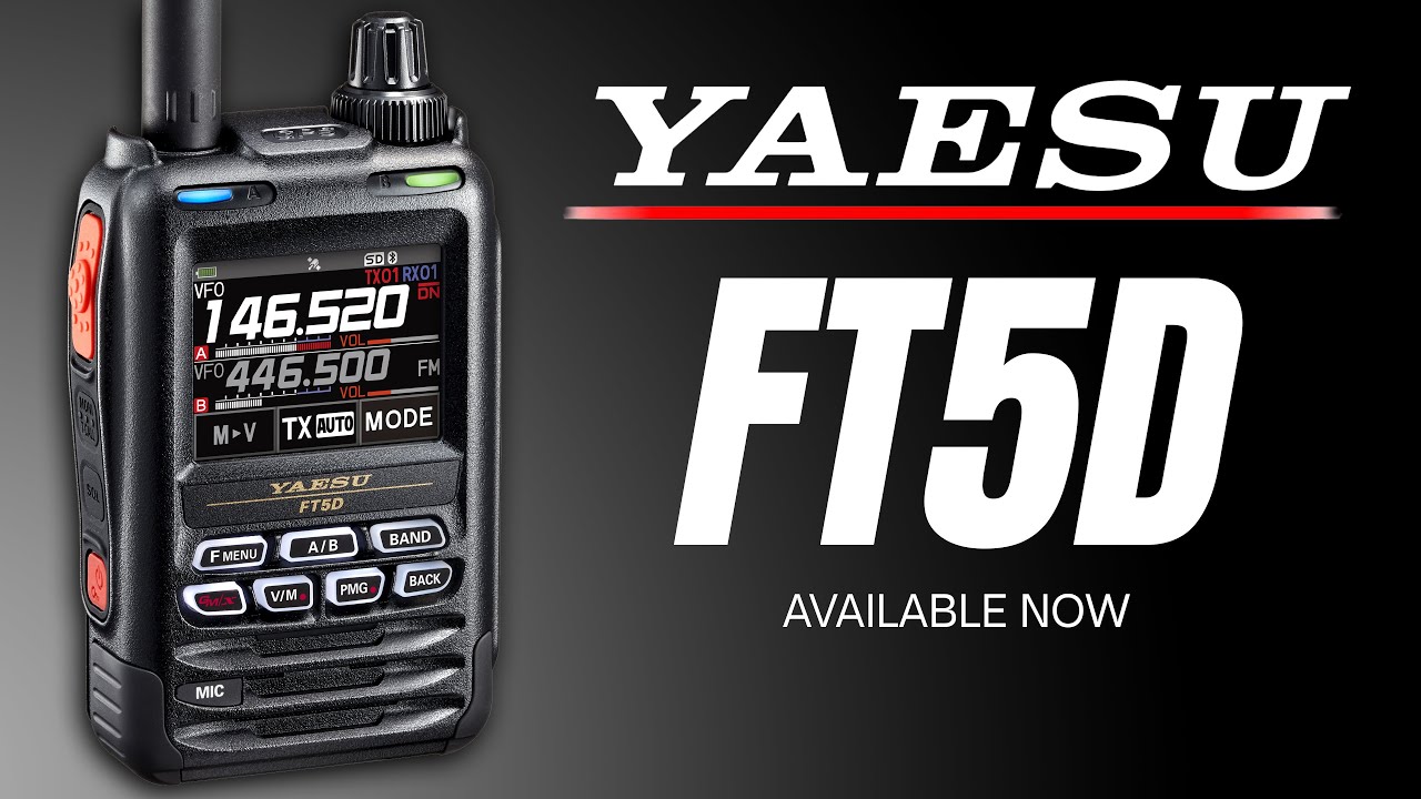 Yaesu FT5D — распаковка и сравнение FT3D