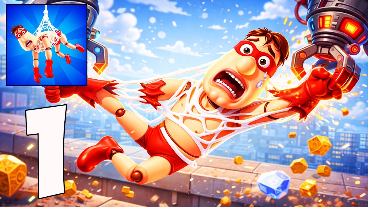 Hero Capture Grab and Tear – Lets Play – Epic Hero Grabs & Mayhem (iOS, Android)