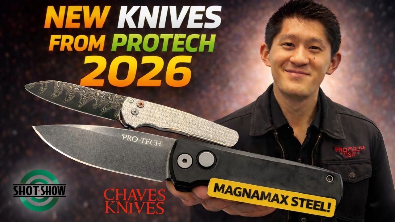 Новые ножи от ProTech на выставке Shot Show 2026