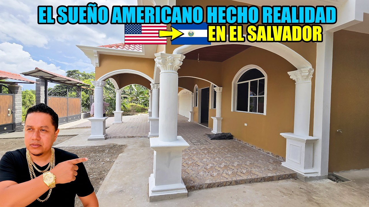 HERMANO LEJANO CONSTRUYE LA CASA DE SUS SUEÑOS 😱 ASÍ ESTÁ QUEDANDO!