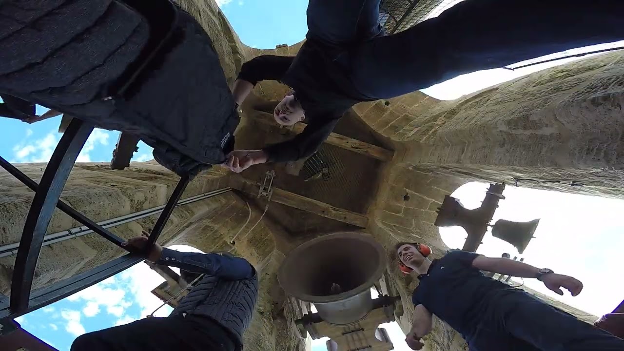 Volteo de campanas parroquia Santa Catalina con La Charra
