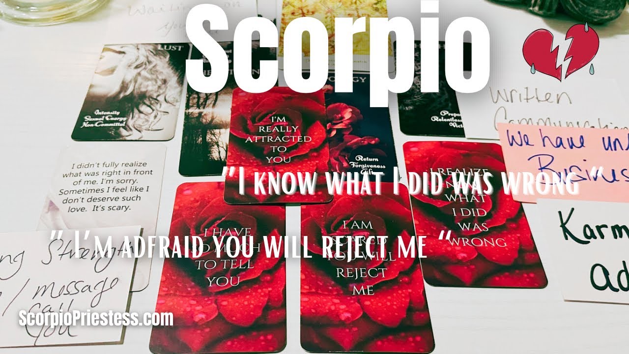 Scorpio ♏️ Getting up THE STRENGTH to CALL YOU ☎️ AFRAID TO TELL YOU THE TRUTH 😔