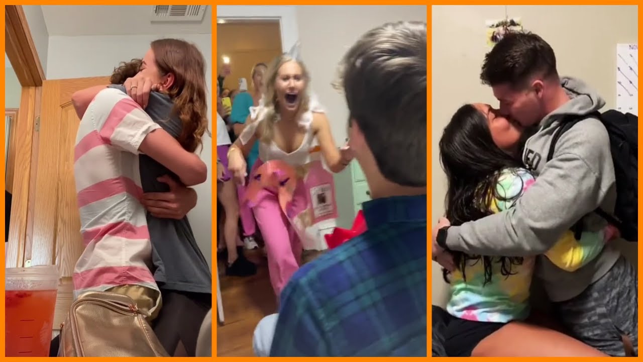 Long Distance Couples Surprise pt2 | Meeting For The First Time | Best Exciting Moments